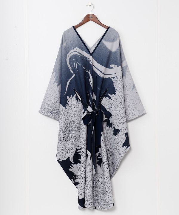 HANAZUMI - Kimino Like Dress Dresses by Kaya - Ametsuchi