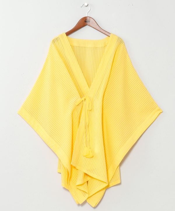 SUKASHI KAZE - Sheer Check Haori Jacket