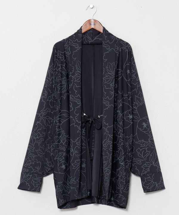 HIOOI - Floral UV Protection Haori by Kaya - Ametsuchi