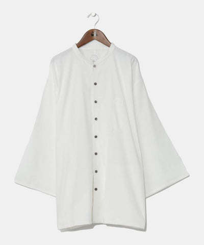 KAKUSODE Collarless Shirt by Kaya - Ametsuchi