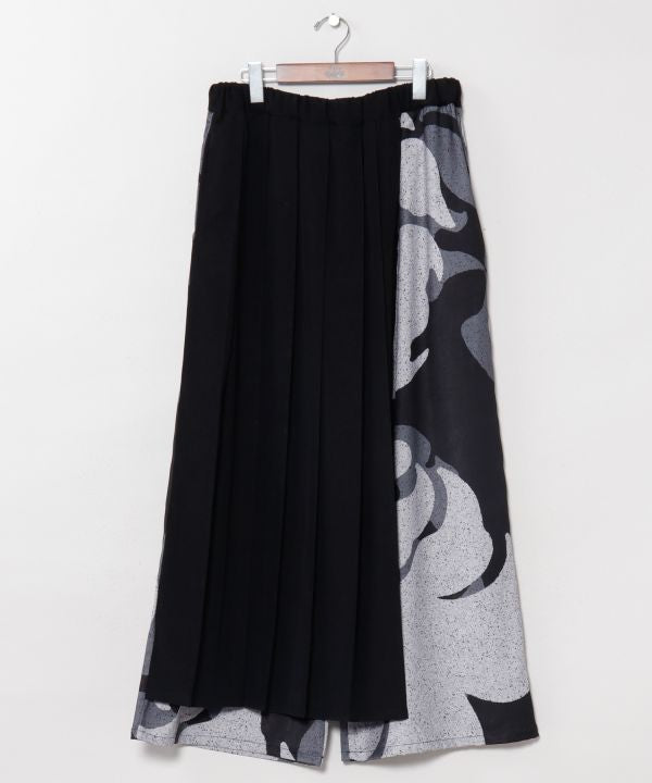 FUKUJIKAKU - Japanese Calligraphy Modern Hakama Pants by Kaya - Ametsuchi