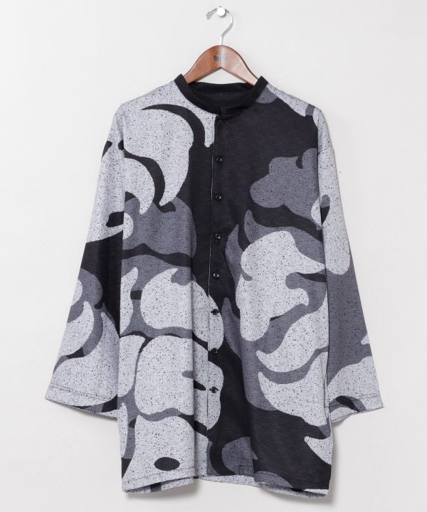 FUKUJIKAKU - Artistic Kanji Print Shirt