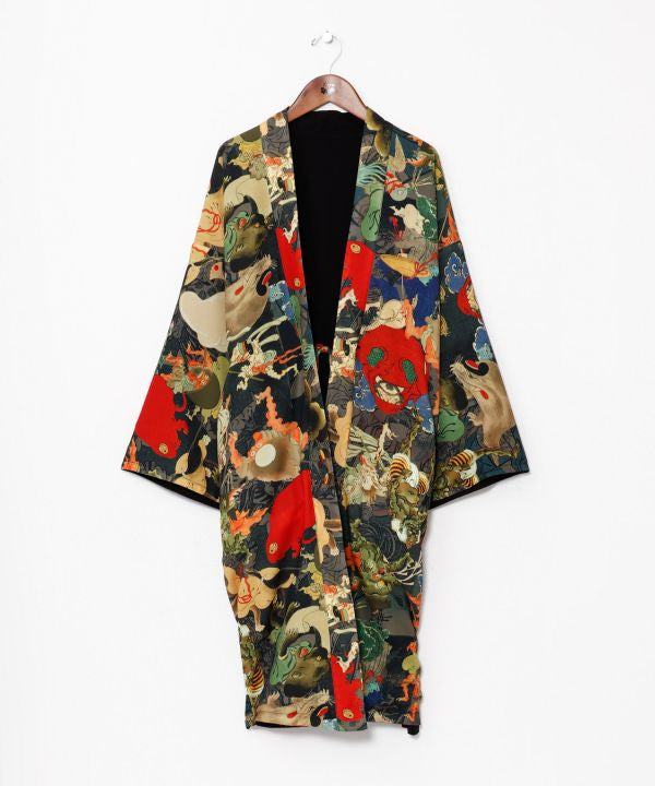 UKIYO-IRO Reversible Haori Jacket by Kaya - Ametsuchi