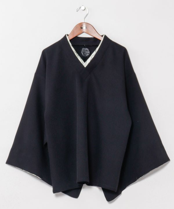Kimono Like Blouse with Sharemon Embroidery