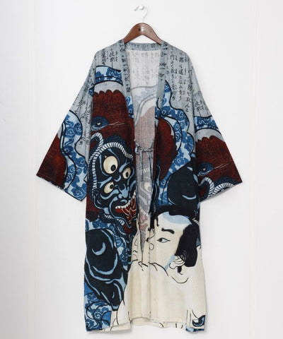 NIPPON ART Ukiyoe Haori Jacket by Kaya - Ametsuchi
