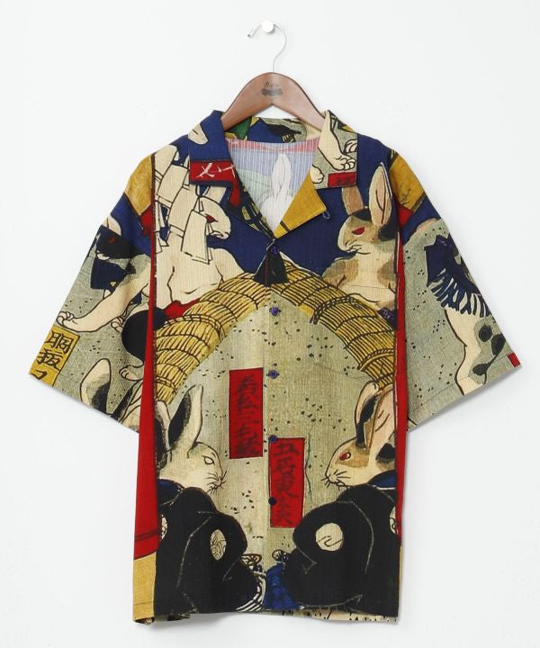 NIPPON ART Ukiyoe Shirt - M