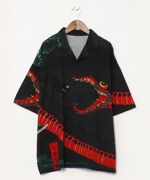 NIPPON ART Ukiyoe Shirt - L