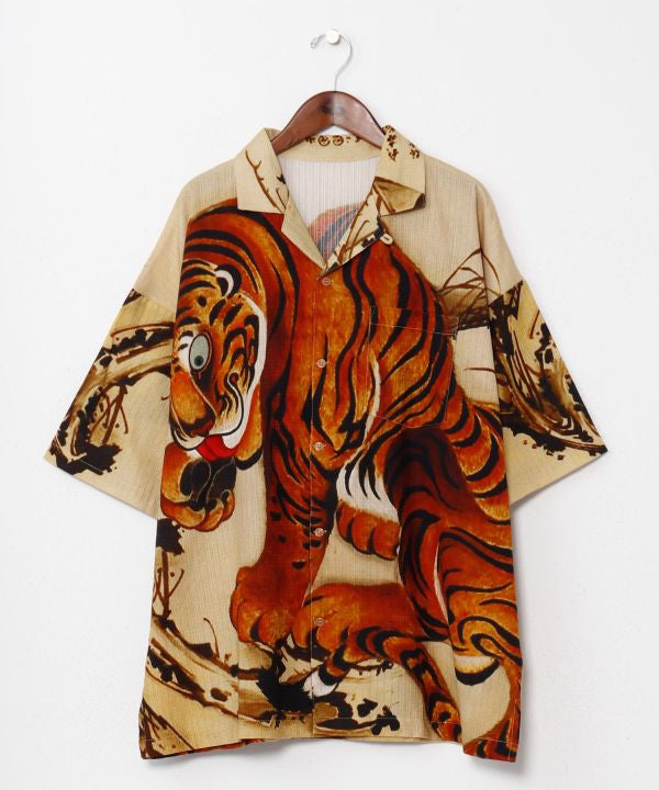 NIPPON ART Ukiyoe Shirt - L von Kaya - Ametsuchi