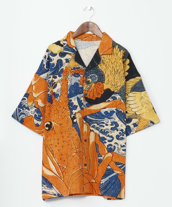 NIPPON ART Ukiyoe Shirt - L