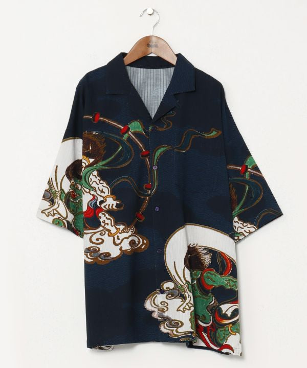 NIPPON ART Ukiyoe Shirt - L