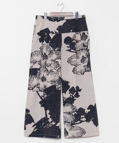 Ukiyoe Dabo Cotton Pants by Kaya - Ametsuchi