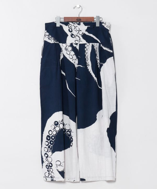 Ukiyoe Dabo Cotton Pants by Kaya - Ametsuchi