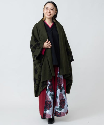 TSUTA-KAZURA Knit KIMONO Cardigan