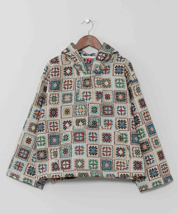 Bohemian Crochet-Style Top