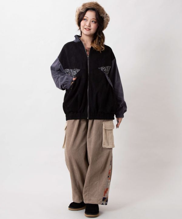 Embroidered Patchwork Jacket
