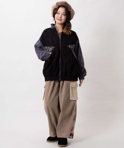 Embroidered Patchwork Jacket