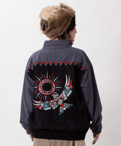 Embroidered Patchwork Jacket