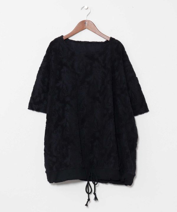 Paisley Pile Casual Top by AMINA - Ametsuchi