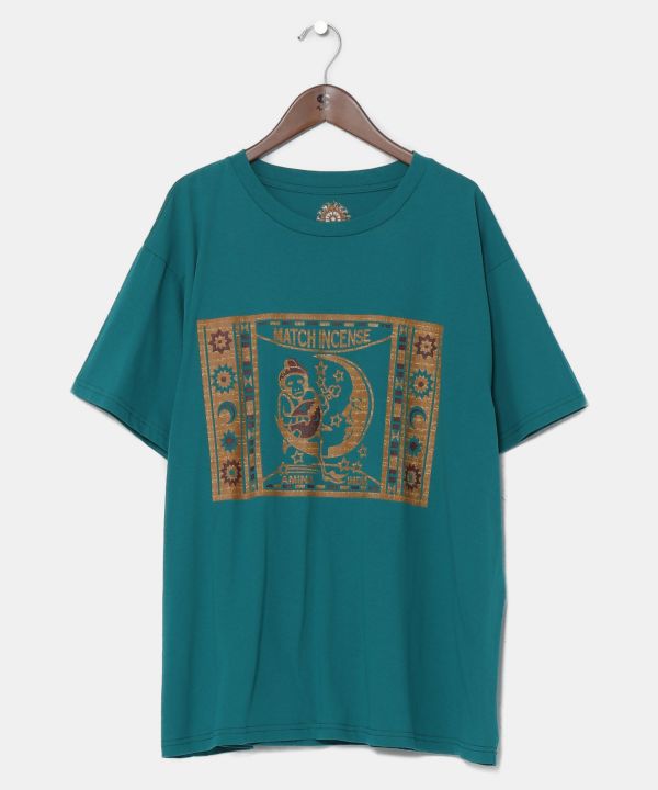 Match Incense Package Tee - L by AMINA - Ametsuchi