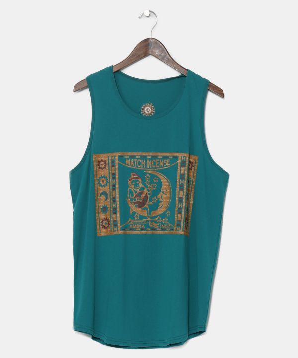 Match Incense Package Tank Top by AMINA - Ametsuchi