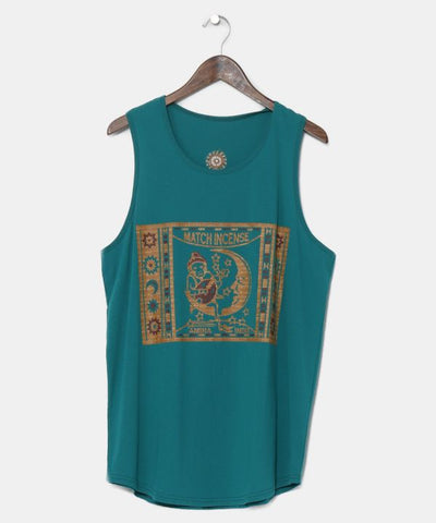 Match Incense Package Tank Top by AMINA - Ametsuchi