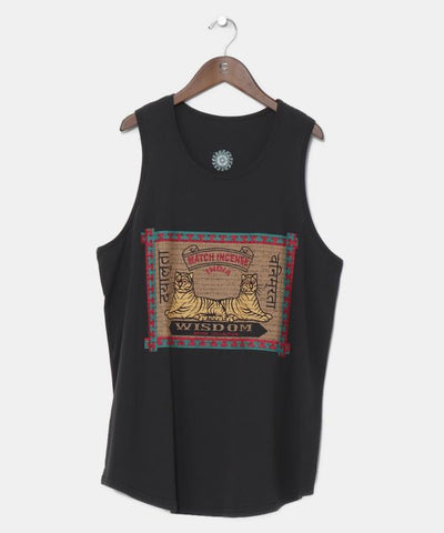 Match Incense Package Tank Top by AMINA - Ametsuchi