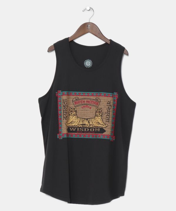 Match Incense Package Tank Top by AMINA - Ametsuchi
