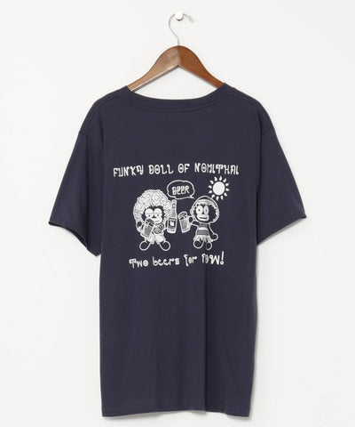 Funky Doll Beer Tee by AMINA - Ametsuchi