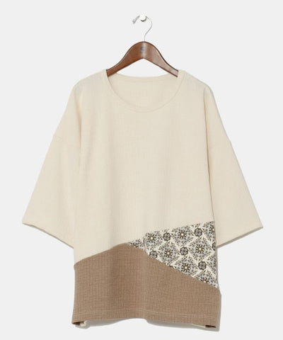 Patchwork Slouchy Top