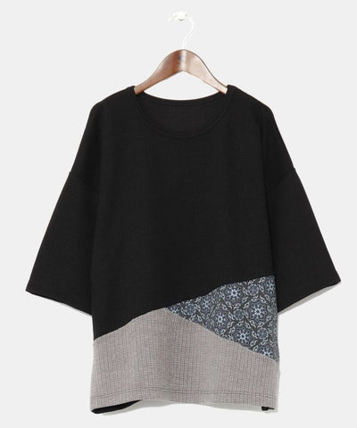 Patchwork Slouchy Top