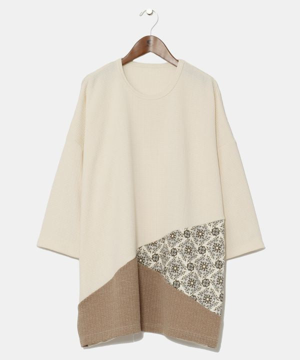 Men's Patchwork Slouchy Top