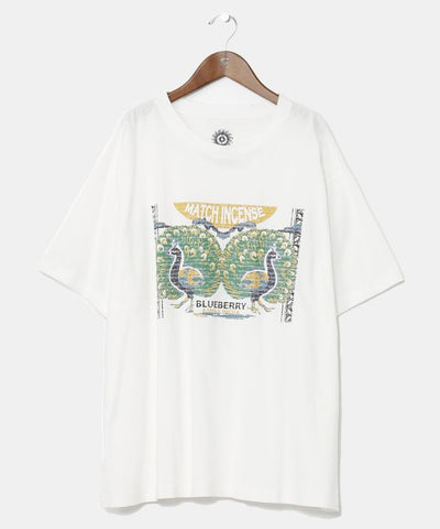 Match Incense Graphic T-shirt - XL by AMINA - Ametsuchi