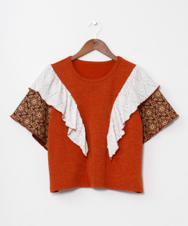 Frill Panelled Blouse