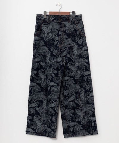 Versatile Silhouette Denim Pants