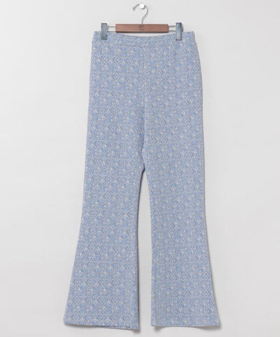 Indian Flower Market Bootcut Pants