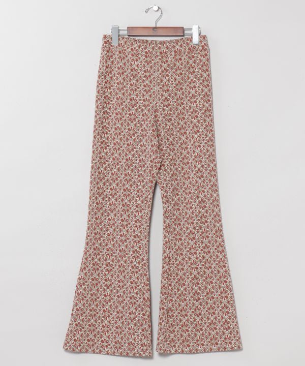 Indian Flower Market Bootcut Pants