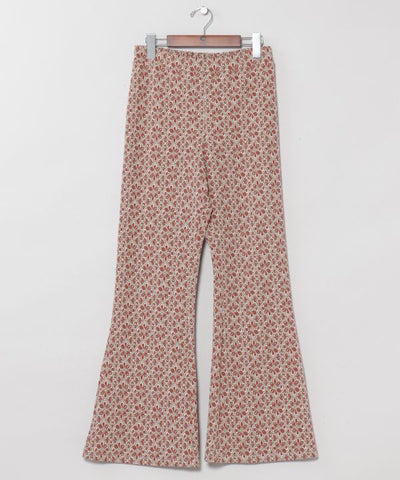 Indian Flower Market Bootcut Pants