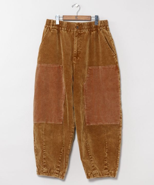 Patchwork Corduroy Pants
