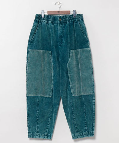 Patchwork Corduroy Pants