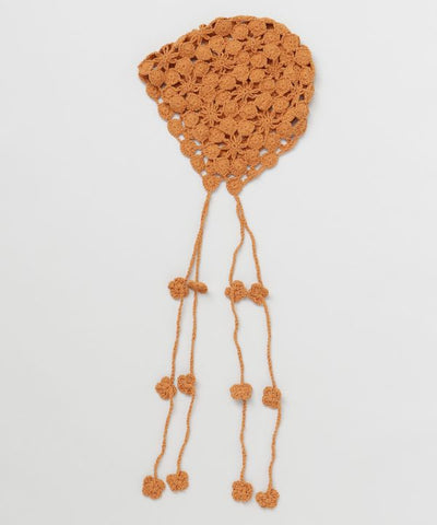 Crochet Babushka Cap by AMINA - Ametsuchi