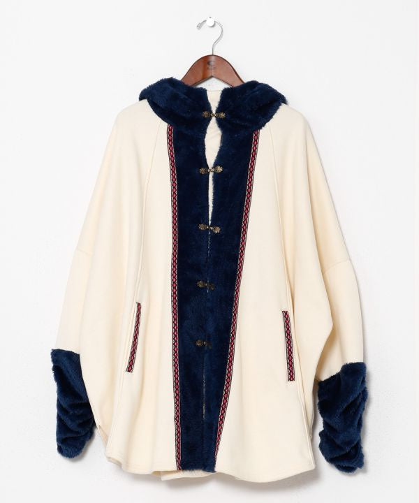 Patchwork Hoodie Jacket