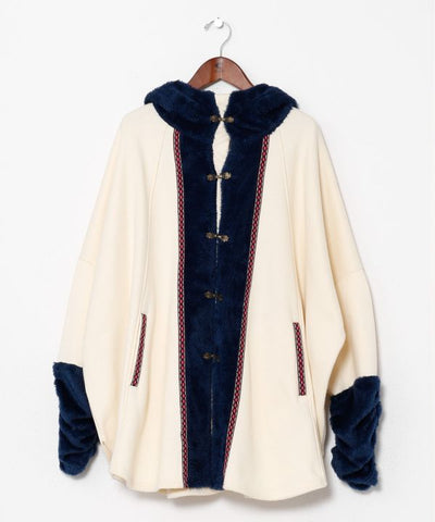 Patchwork Hoodie Jacket