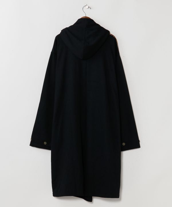 Patchwork Sweat Cardigan - Mongolian Deel Style