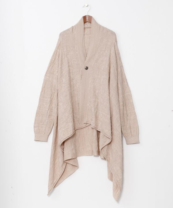 Paisley Jacquard Knit Cardigan