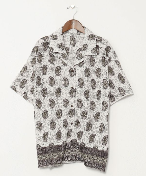 Lace Shirt Sleeve Shirt