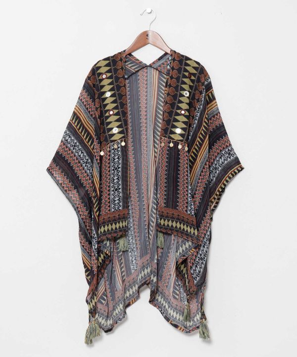 UV Protection Unisex Bohemian Kimono Cardigan