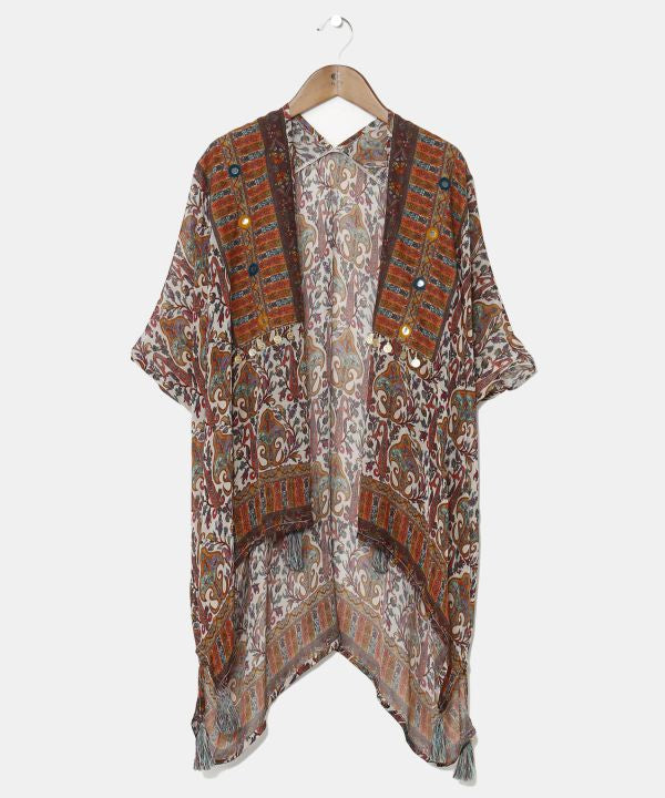 UV Protection Unisex Bohemian Kimono Cardigan