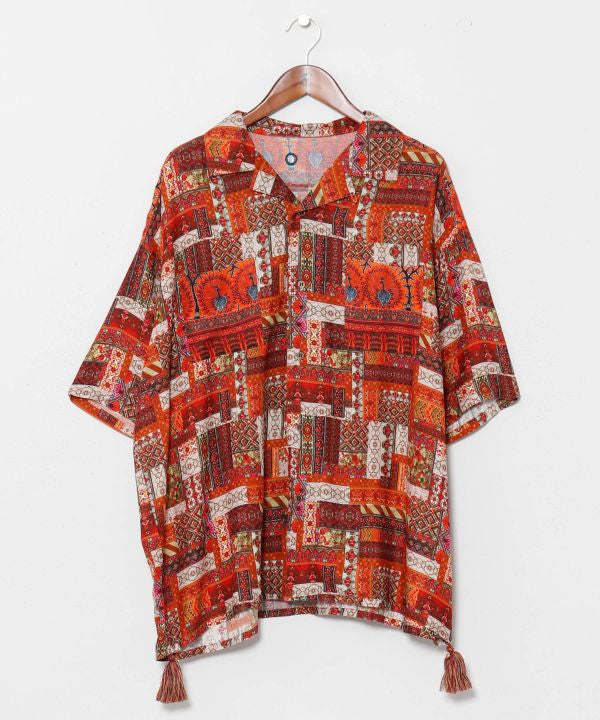 Unisex Effortless Bohemian Shirt by AMINA - Ametsuchi