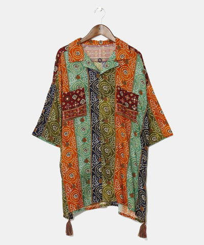 Unisex Effortless Bohemian Shirt by AMINA - Ametsuchi