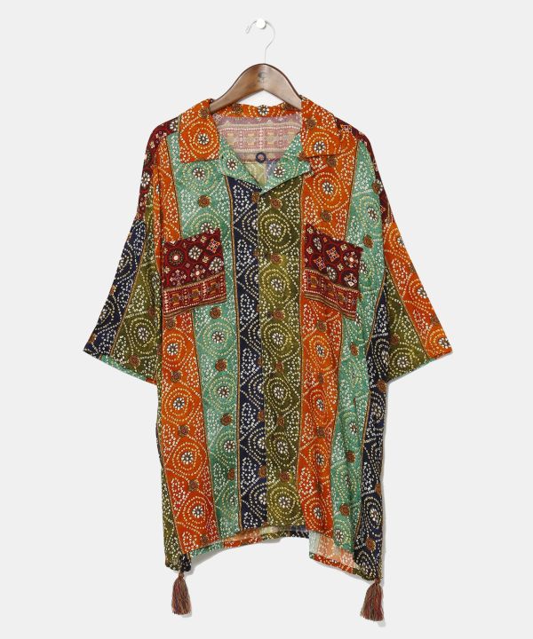 Unisex Effortless Bohemian Shirt by AMINA - Ametsuchi